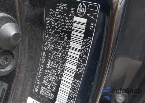 2009 Toyota Corolla из США, поврежденный, VIN 2T1BU40EX9C134615